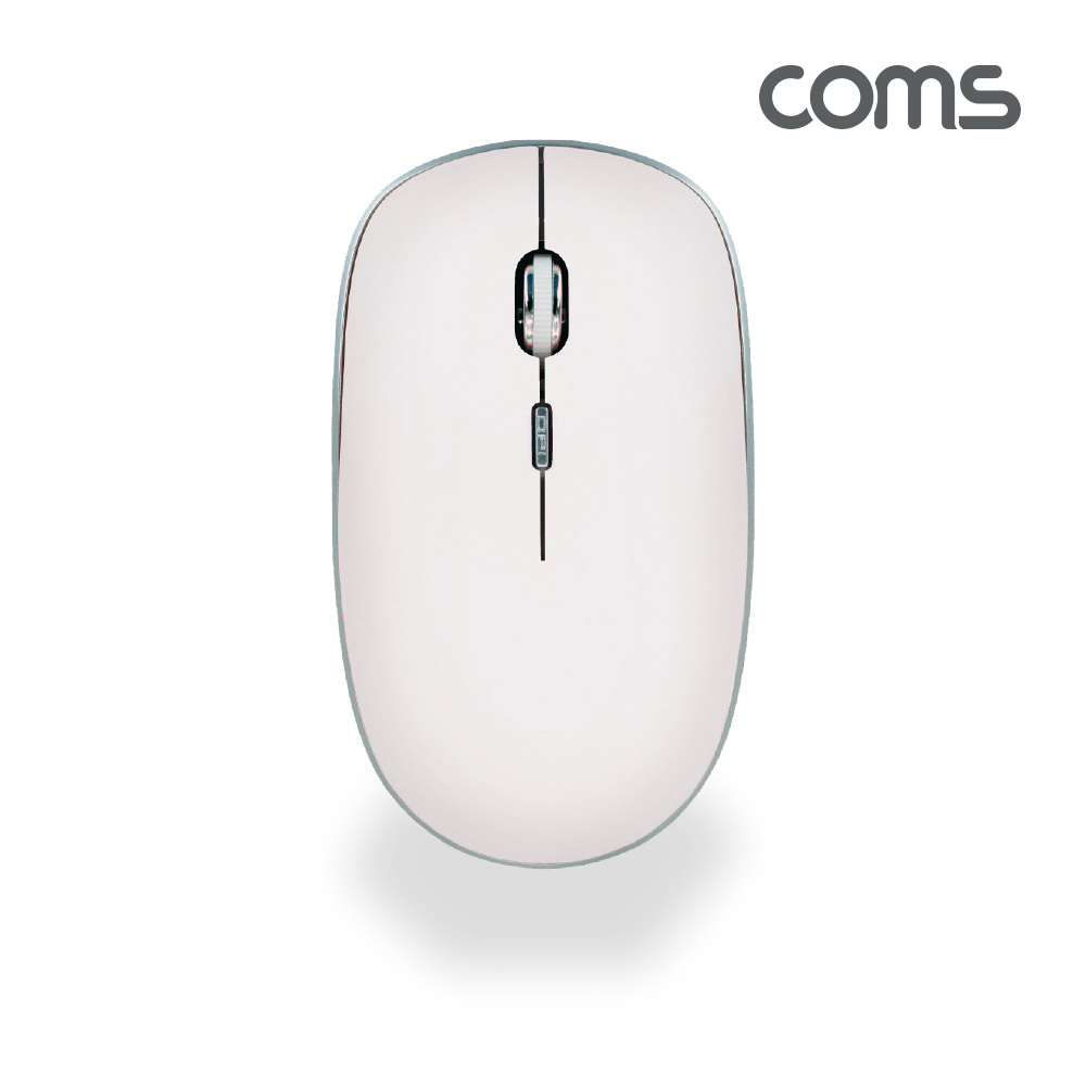 Coms 나비 무선마우스(NV12-MUS10) White