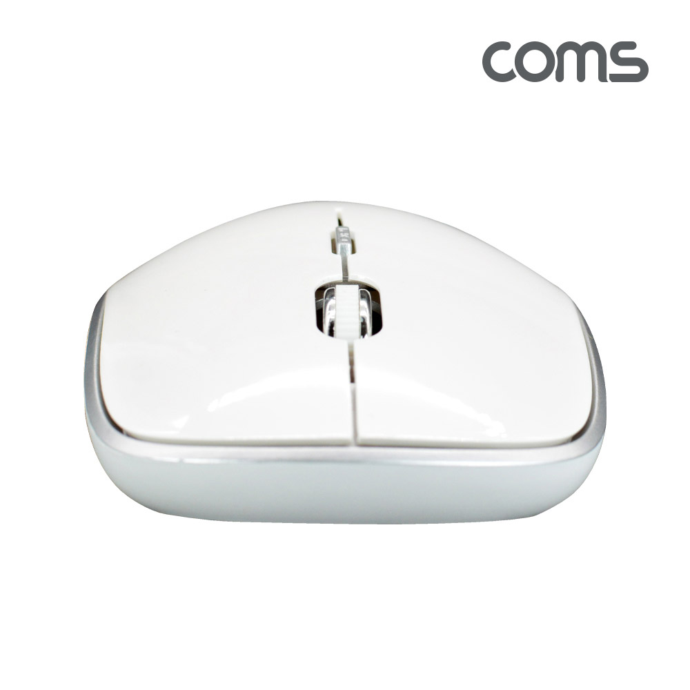 Coms 나비 무선마우스(NV12-MUS10) White