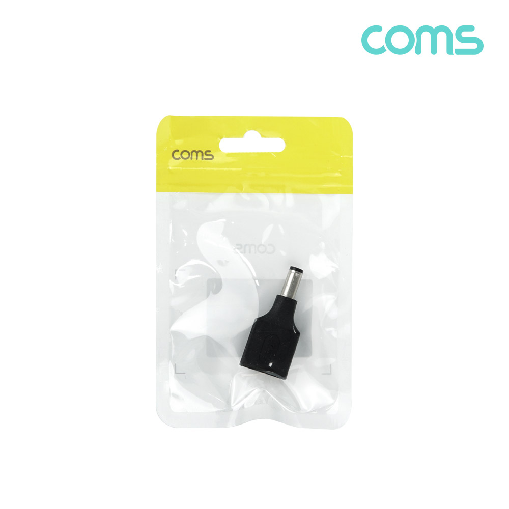Coms USB 전원 젠더(USB F to DC M 외경5.5,내경2.1)