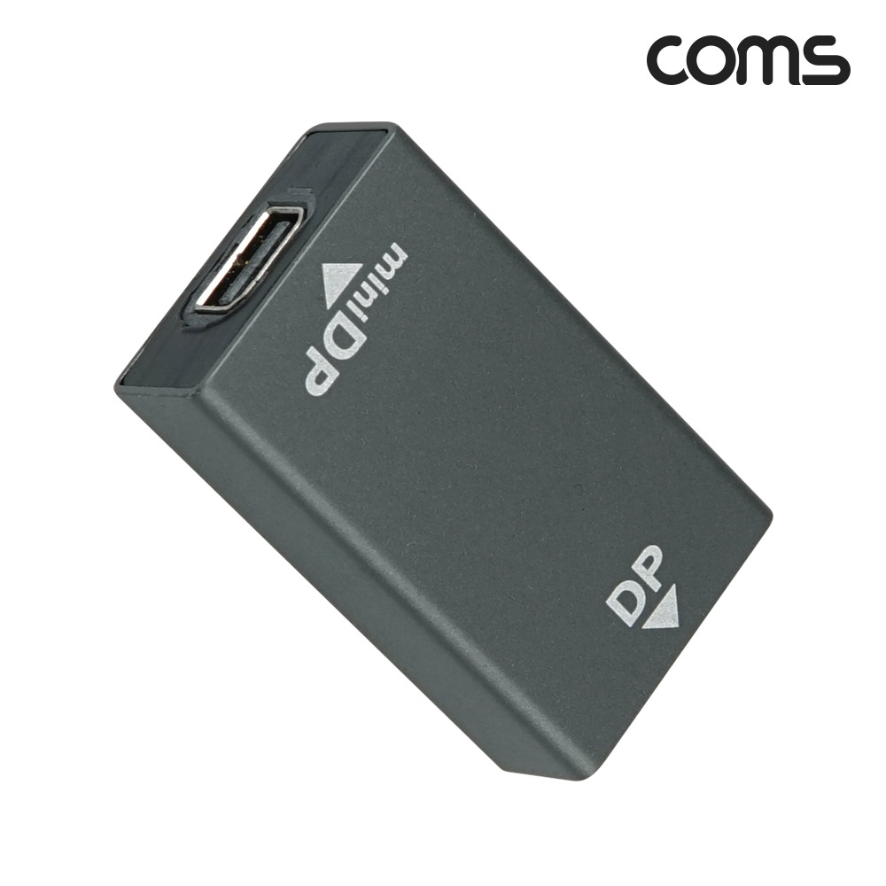 Coms 디스플레이포트 변환젠더 Mini DP F to DP F, 미니 DisplayPort