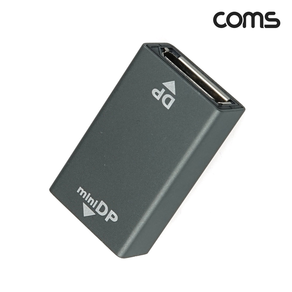 Coms 디스플레이포트 변환젠더 Mini DP F to DP F, 미니 DisplayPort