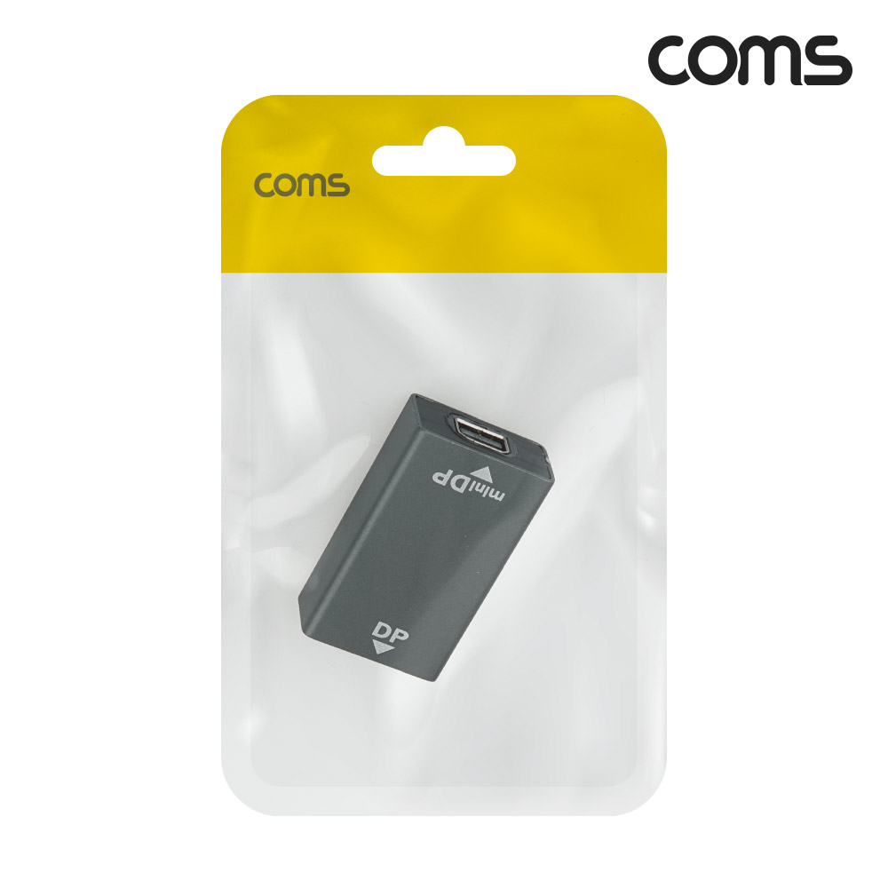 Coms 디스플레이포트 변환젠더 Mini DP F to DP F, 미니 DisplayPort