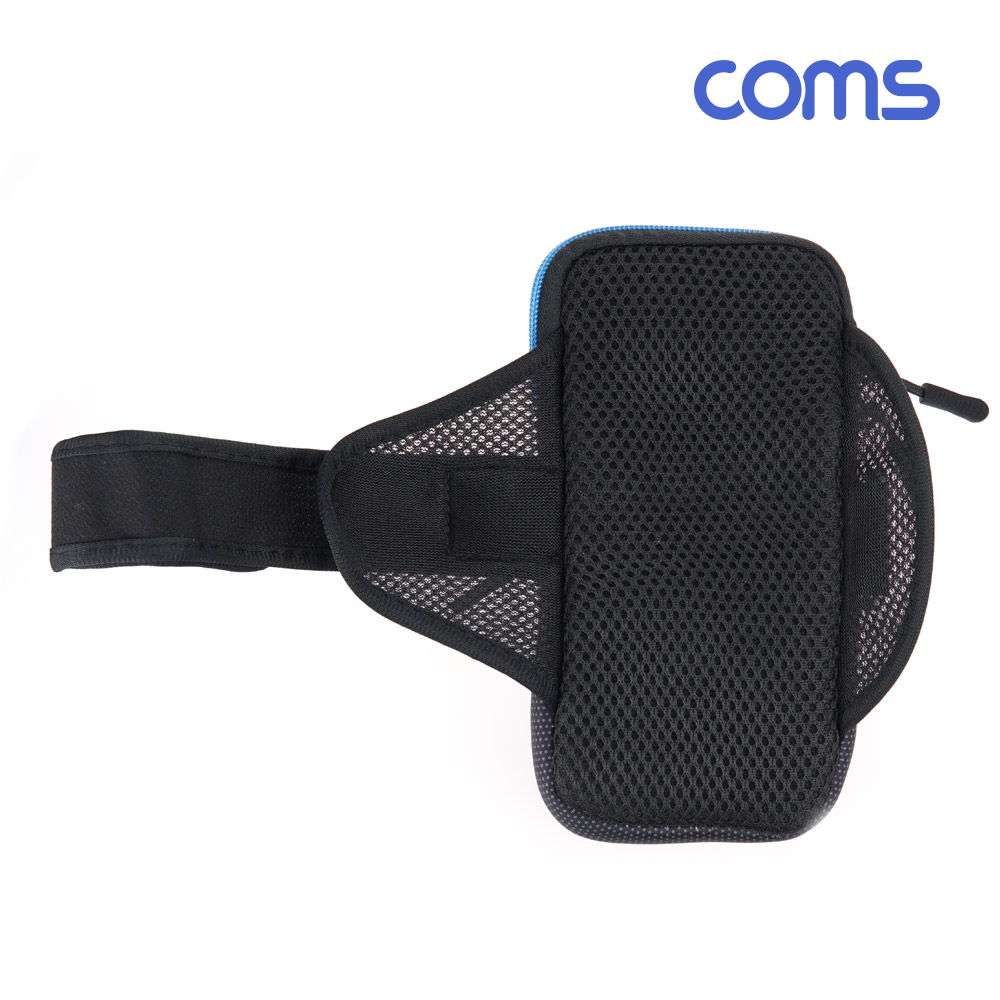 Coms 레저용 포켓 암밴드형, 팔 고정 벨크로 (러닝, 싸이클링, 등산, 스케이트, 스쿼시 등 스포츠), 주머니, 가방