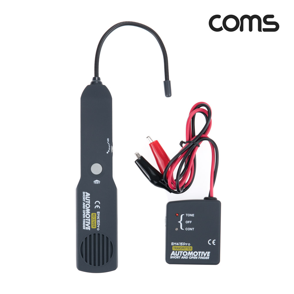 Coms 차량 단선 체크 테스터기 케이블 와이어 전선 자동차 수리 감지기 체크기
