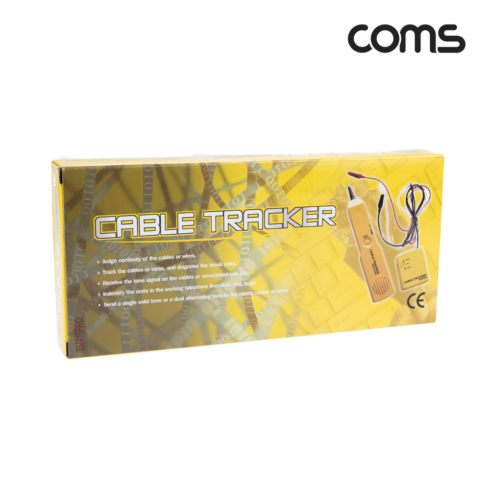 Coms 차량 단선 체크 테스터기 케이블 와이어 전선 자동차 수리 감지기 체크기