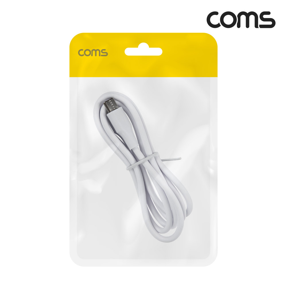 Coms USB 3.1(Type C) GEN1 C to C 고속충전 케이블 1m White