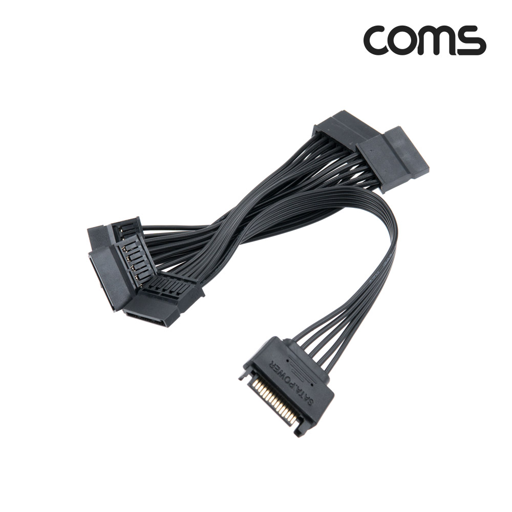 Coms SATA 전원 케이블(5분배) 젠더 15P Power Sata M/Fx5