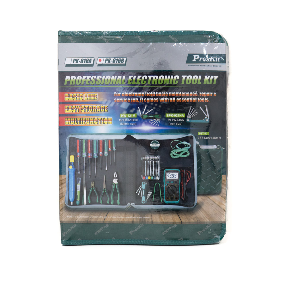 PROKIT (PK-616B) 전기 작업용 공구세트 공구툴 휴대용 케이스(패키지) 작업용 툴백 가방 수리 키트