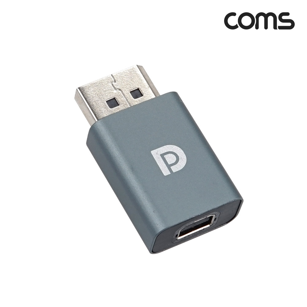 Coms 디스플레이포트 변환젠더 Mini DP F to DP M, 미니 DisplayPort