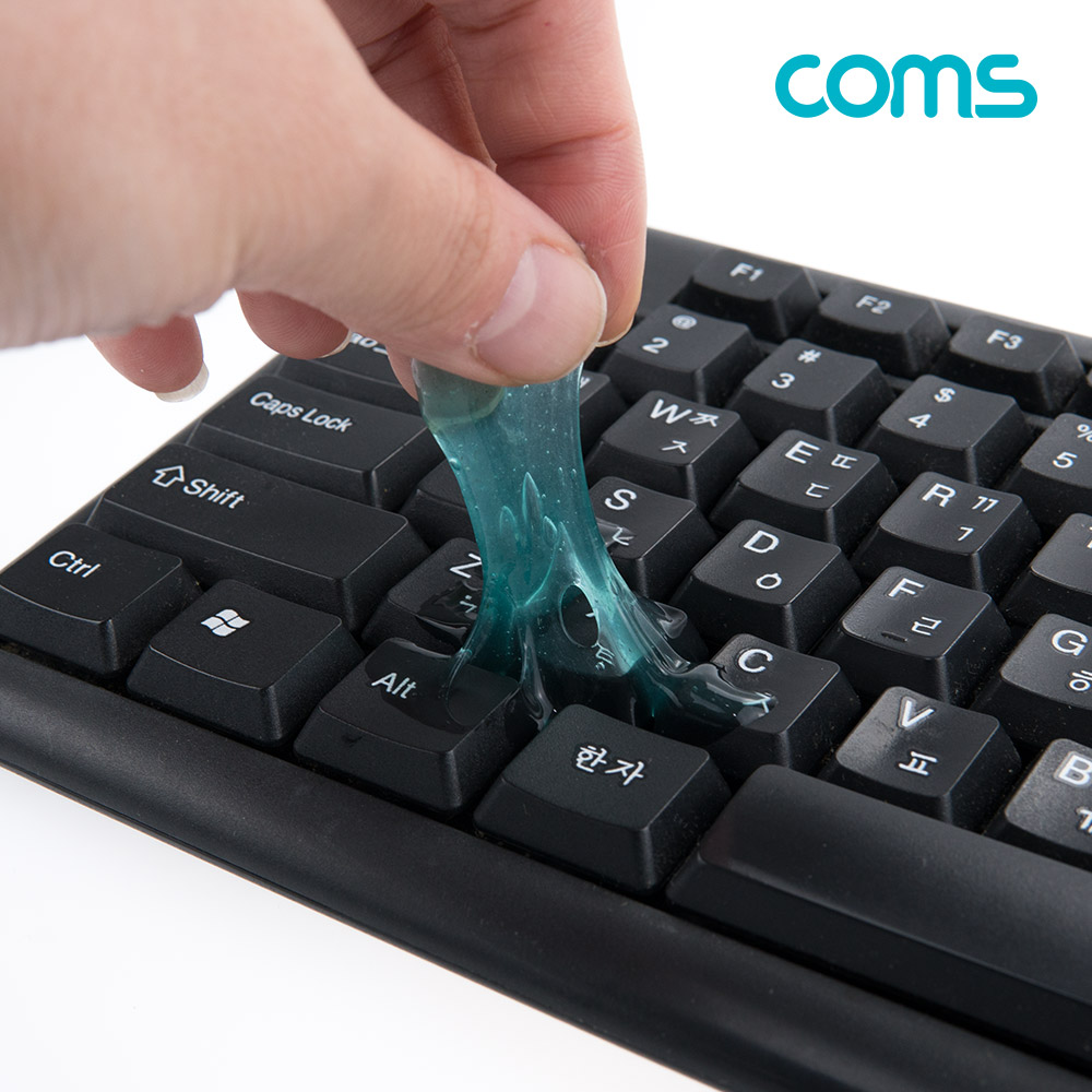 Coms 키보드 젤리 클리너 크리너 겔 먼지 청소 틈새 자판