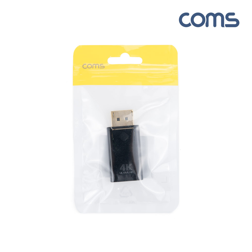 Coms 디스플레이 포트 컨버터, 4K@30Hz, DP(M)/HDMI(F), DisplayPort, 젠더