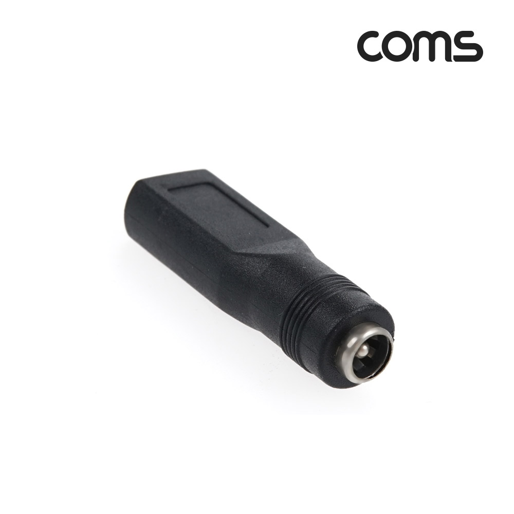 Coms USB 3.1 (Type C) 전원 변환 젠더, C타입(F), DC 외경 2.5-내경 0.7(F)