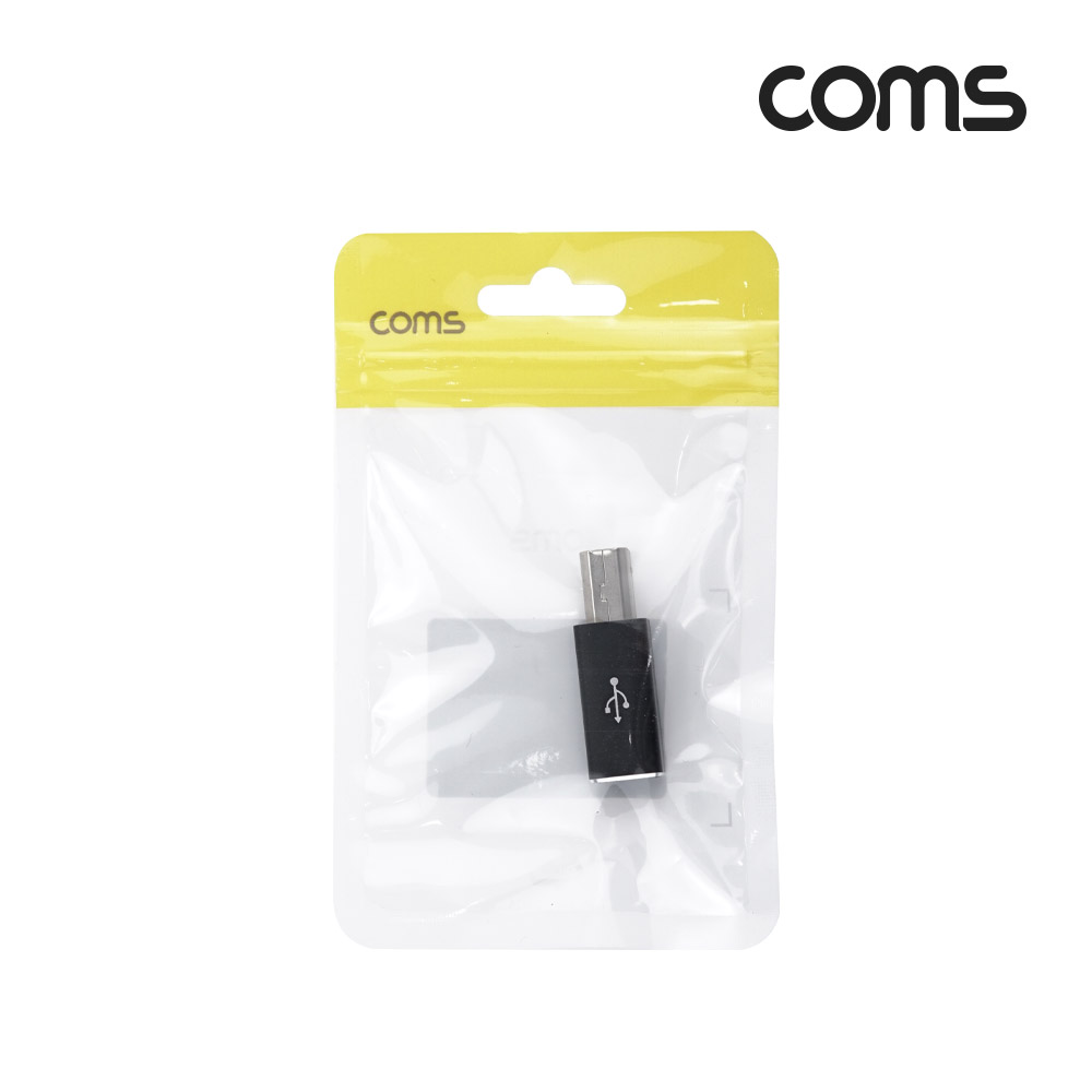 Coms USB 3.1 (Type C) 변환 젠더, C타입 (F) / USB-B (M)
