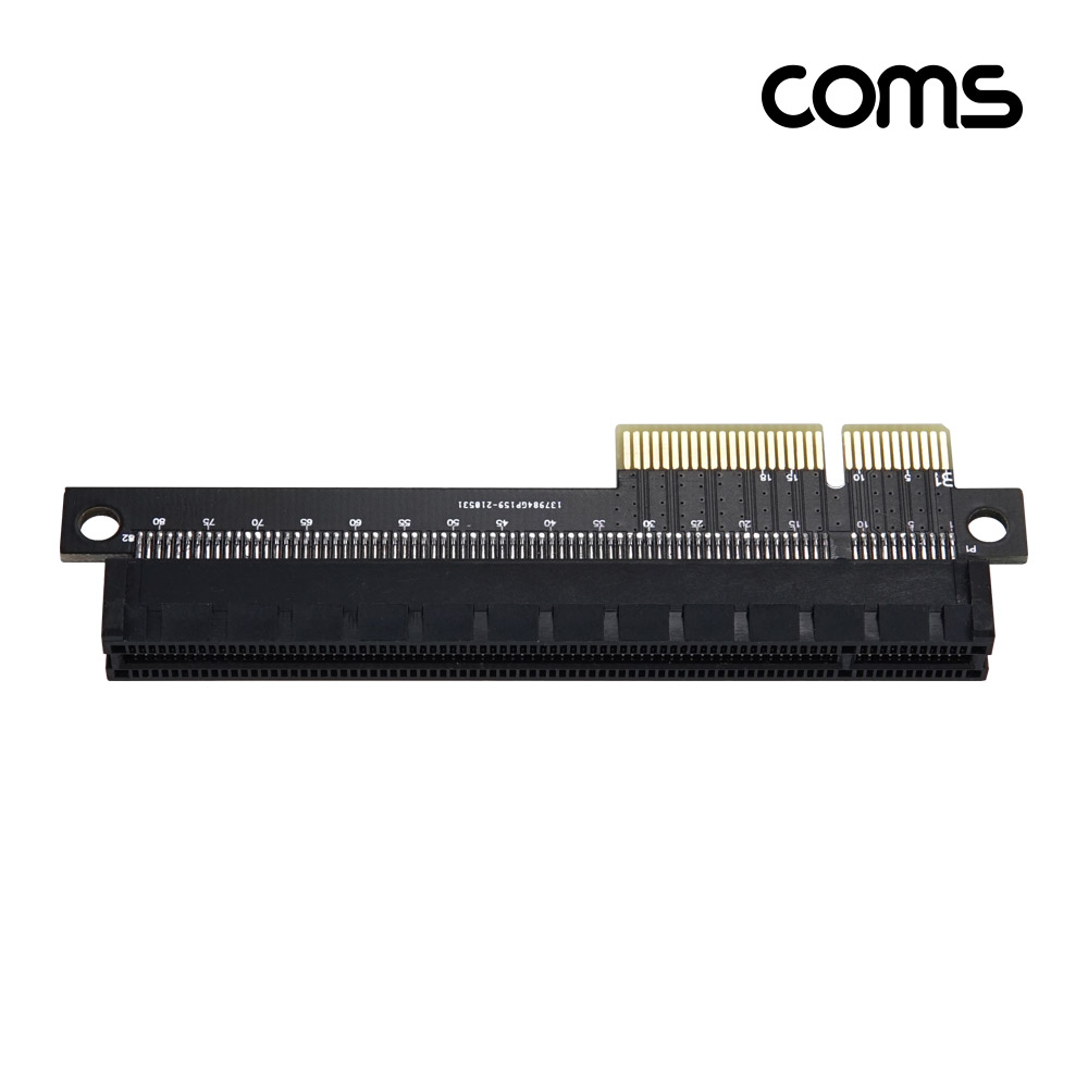 Coms PCI Express 아답터 (PCI-E 4X to 16X), PCIe 변환 어댑터(MF) 4배속 속도