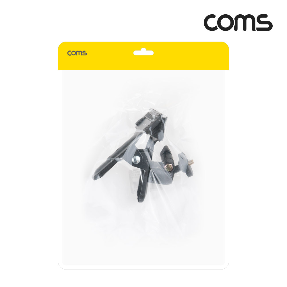 Coms 집게형 고정 홀더 가이드 카메라 홀 탁상 거치 촬영용