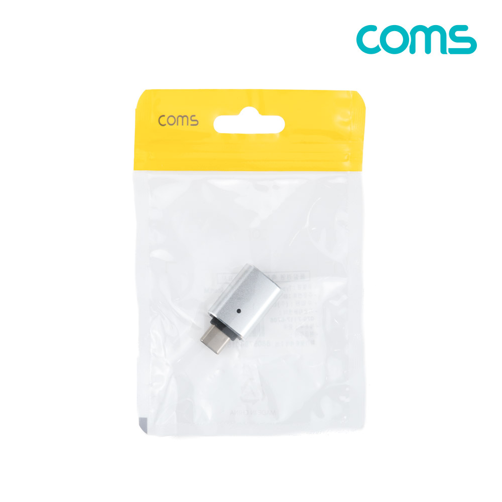 Coms 스마트폰 OTG 젠더 (USB 3.1 Type C M/USB 3.0 A F) 소형 미니
