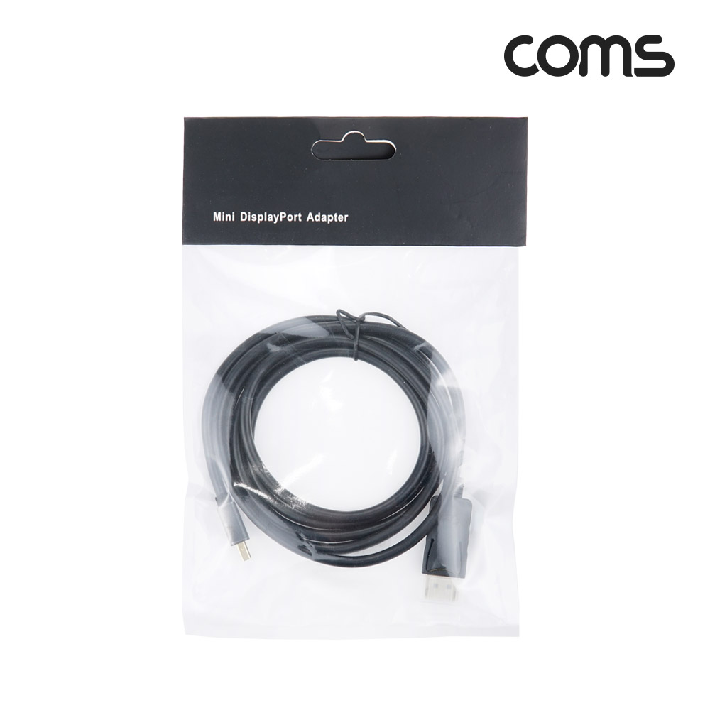 Coms 디스플레이 포트(Mini DP 변환) 케이블 1.8M 미니 DispayPort V1.4
