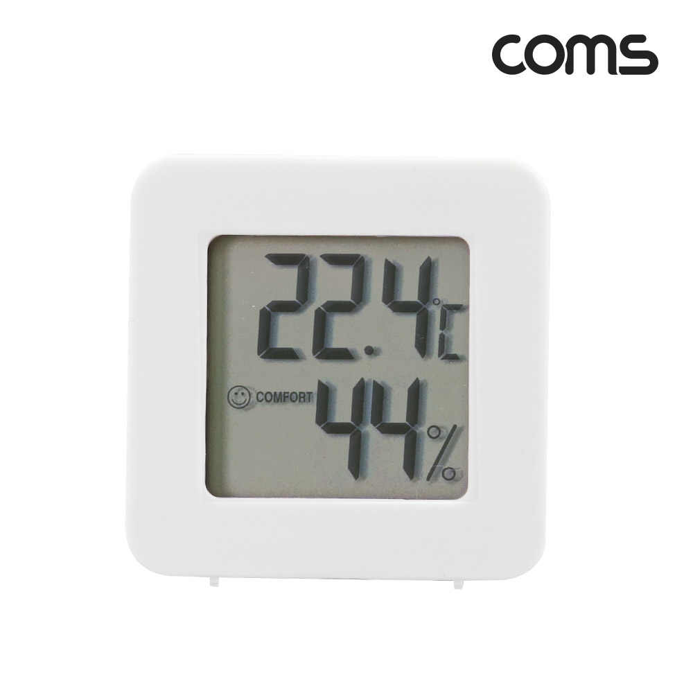 Coms 디지털 온습도계, -10 ~ +70도, 실내, 냉장고, 미니