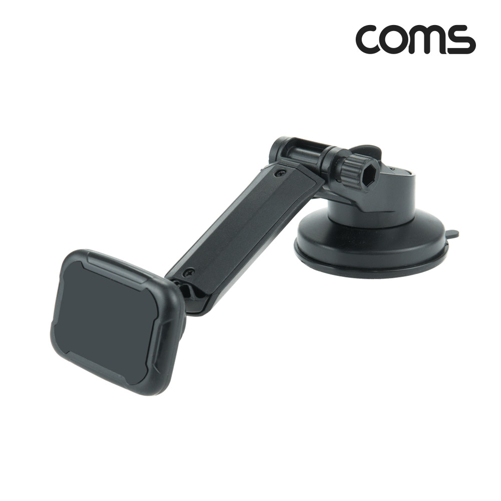 Coms 차량용 마그네틱 흡착식 거치대, 미니 거치대 포함, 자석 대시보드 유리 스마트폰 휴대폰 핸드폰