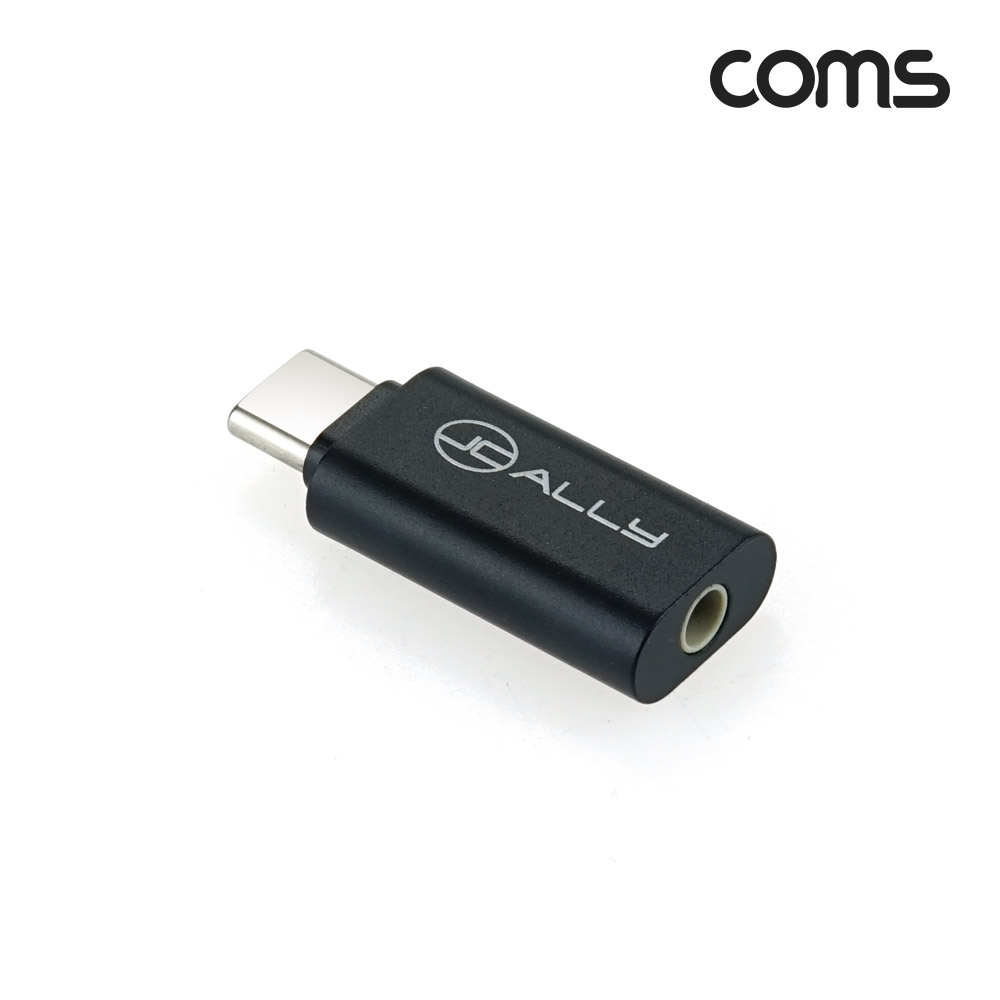 Coms Type C to AUX 젠더, 3.5mm 스테레오 4극, 오디오 변환 젠더, C타입