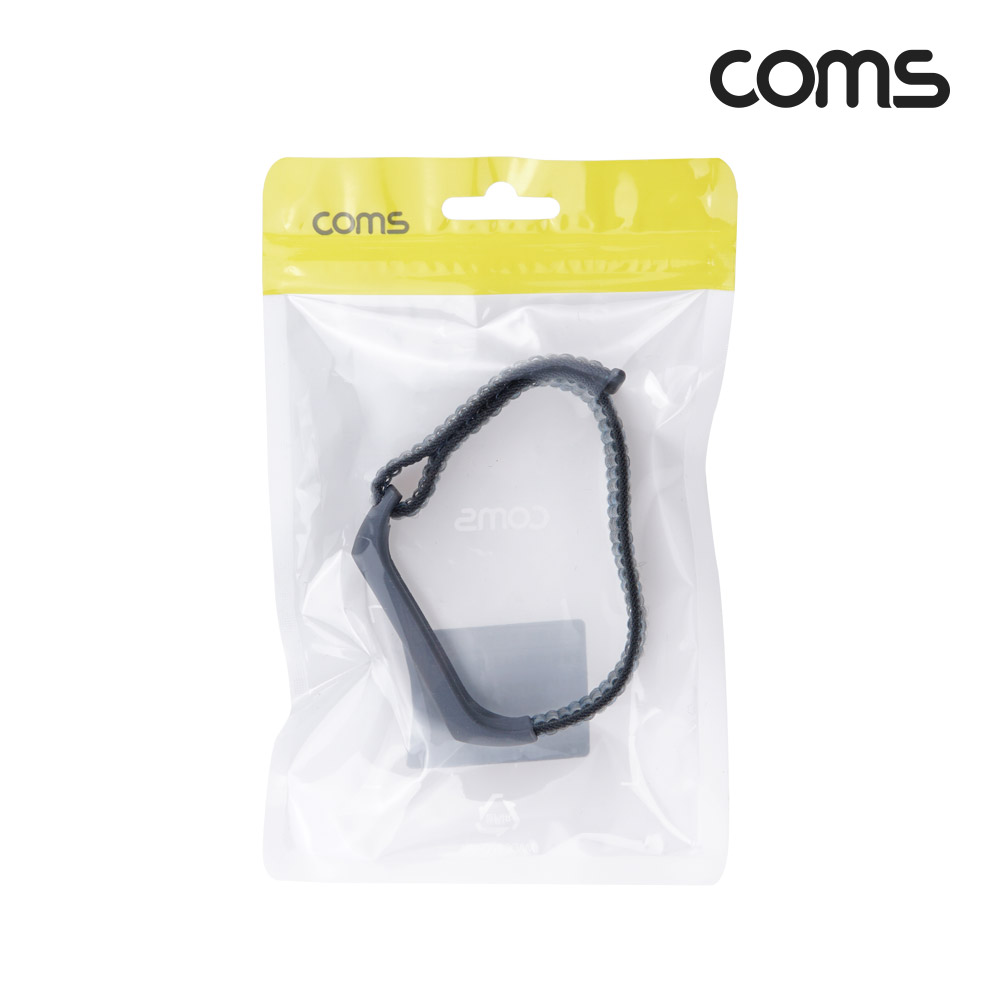 Coms 샤오미 미밴드4,5,6 스트랩 케이스, 손목밴드형 시계줄, Blue, 스포츠 레저 아웃도어, 실리콘