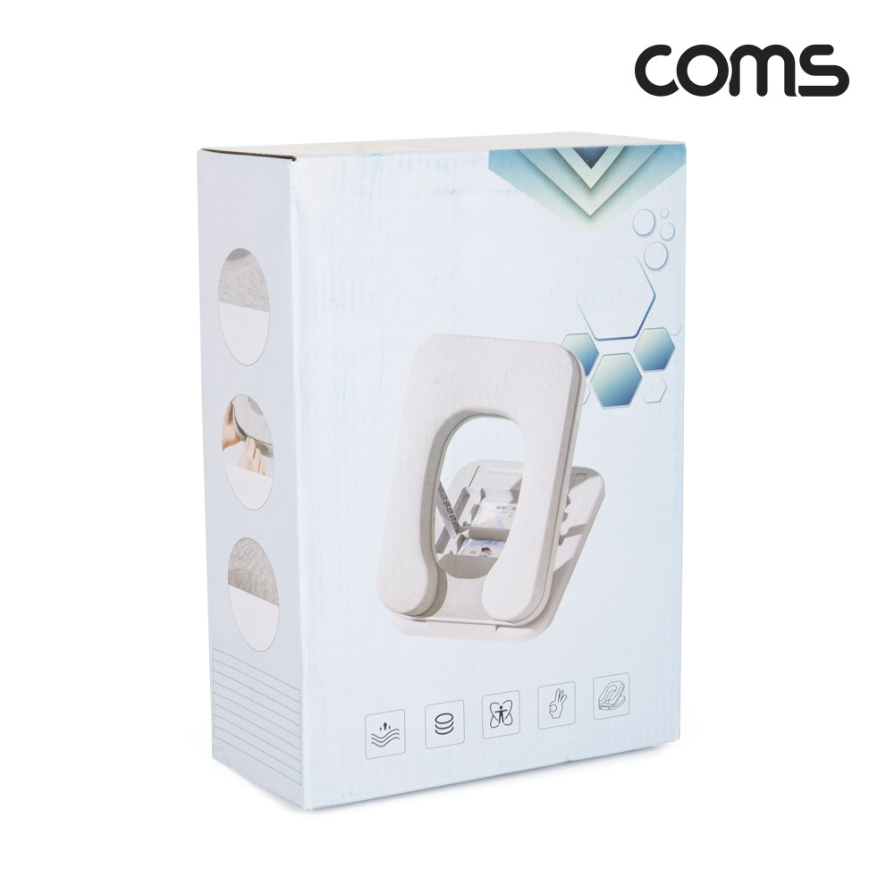 Coms 휴대용 책상 베개, 접이식, 낮잠 수면 사무용 가정용 사무실 공부