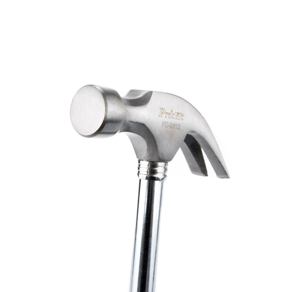 PROKIT (PD-2612) 손잡이 망치 해머, 250mm 다용도 목공용 가정용 작업용 장도리(빠루)