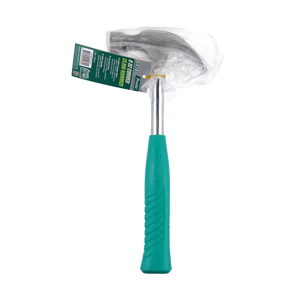 PROKIT (PD-2612) 손잡이 망치 해머, 250mm 다용도 목공용 가정용 작업용 장도리(빠루)