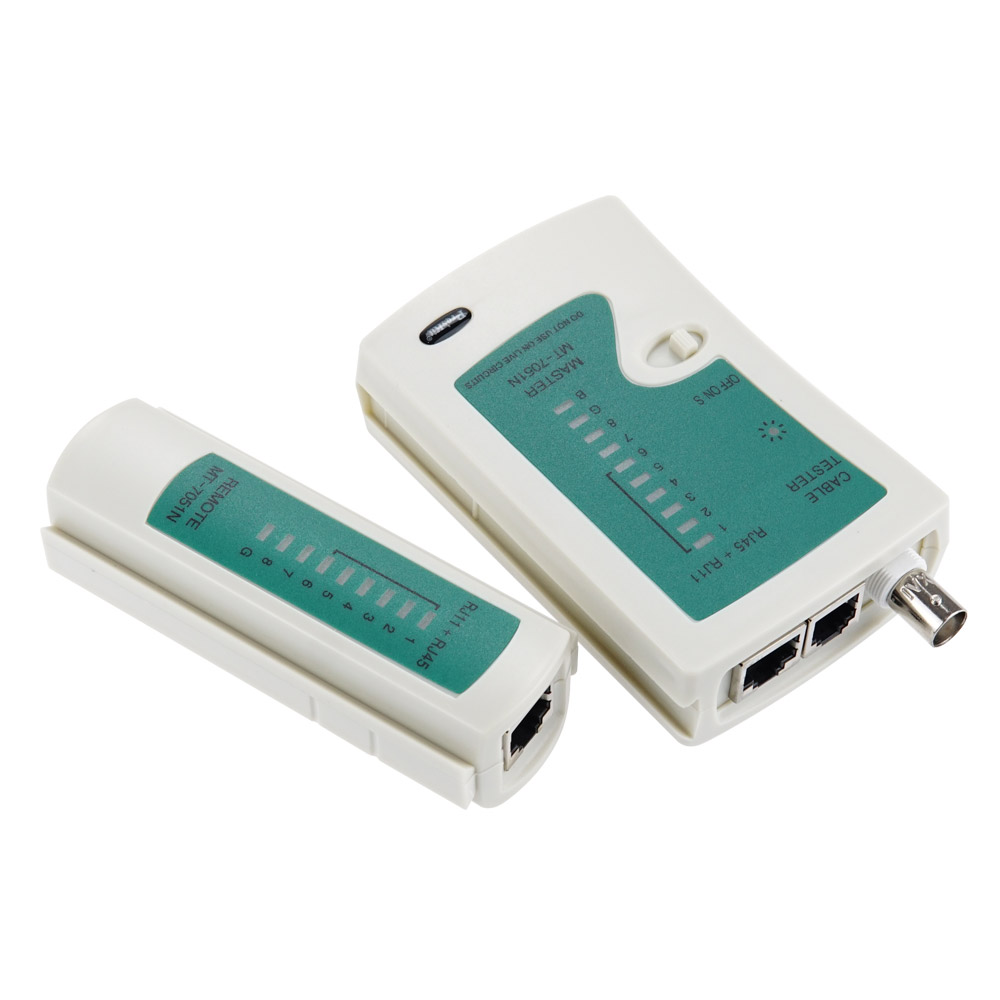 PROKIT (MT-7051N) 케이블 테스터기 RJ45 TIA568A/B, RJ11, RJ12 및 광BNC케이블