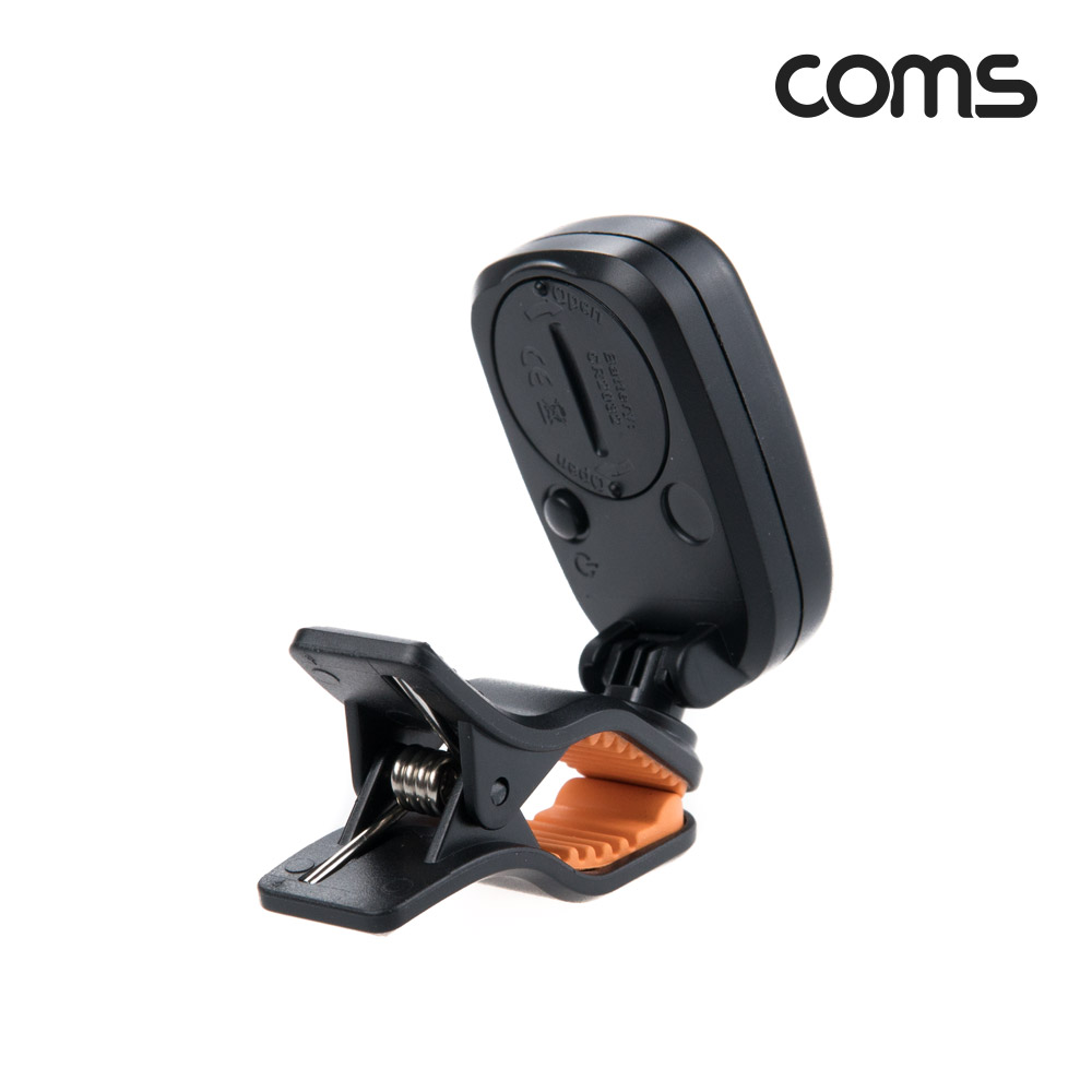 Coms 사운드 튜닝 조정기 기타 베이스 우쿨렐레 휴대용 소형 미니