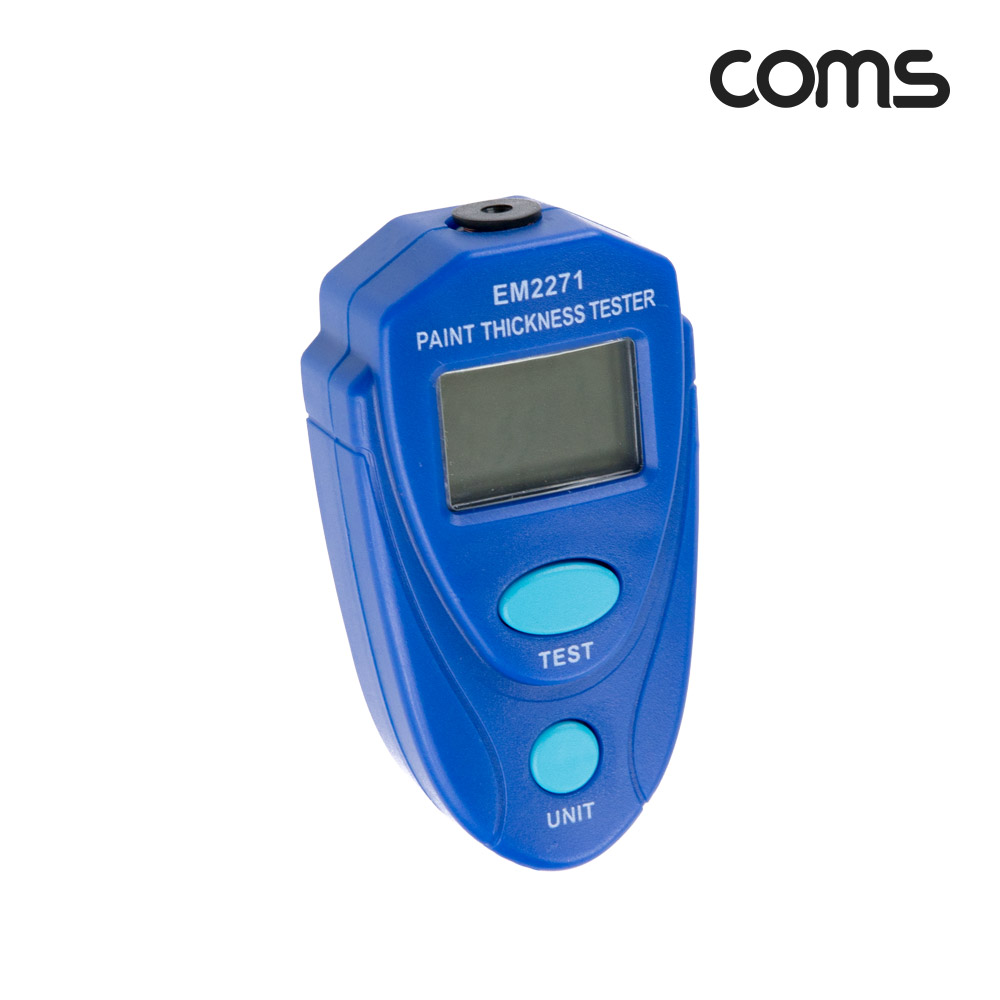 Coms 휴대용 도막 측정기, 소형 미니 다용도 차량 코팅 페인트 두께측정