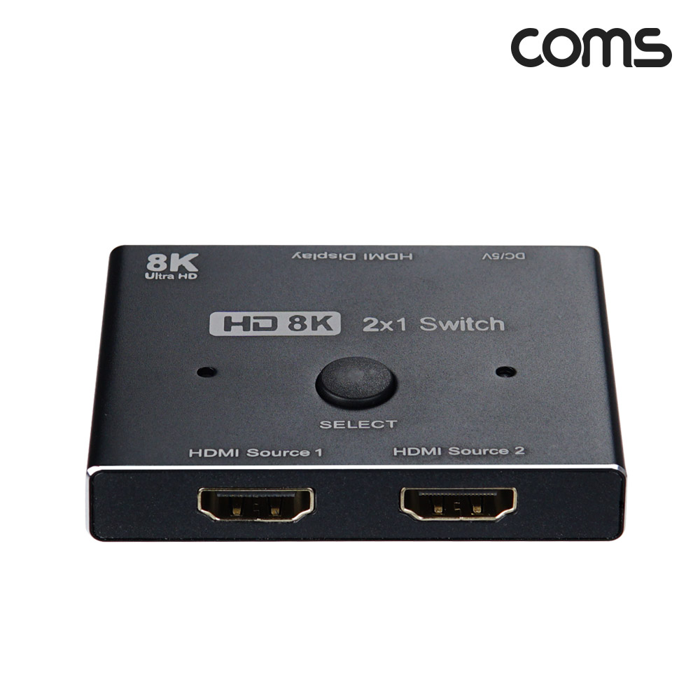 Coms HDMI 선택기, 입력2x1, 출력1x2, 8K4K@30hz