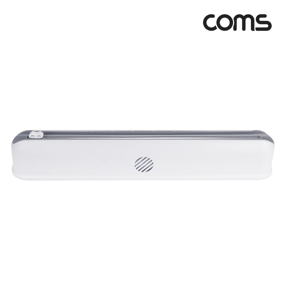 Coms 주방용 랩 커팅기, 랩커터기, 30cm 주방랩 사용, 랩 보관 케이스, 슬라이딩, 부착식, 랩포함