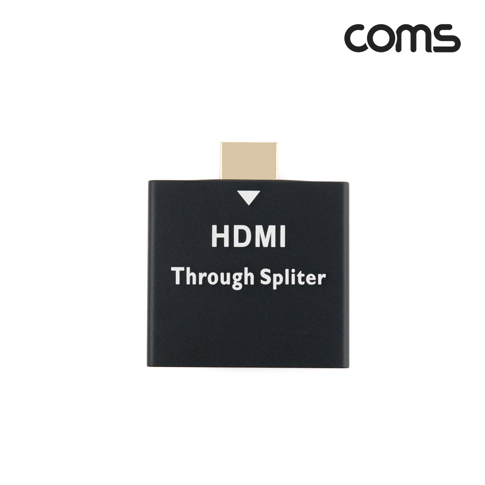 Coms HDMI 무전원 분배기(1:2) 근거리 전용, 일체형, HDMI(M)/HDMI(F)x2