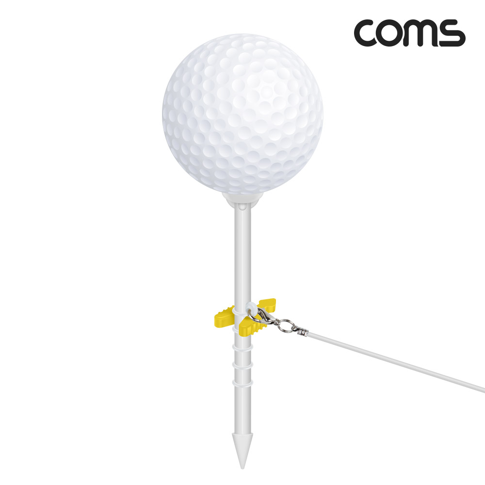Coms 높이조절 골프티 경제형 40mm~60mm 5단계 맞춤 티높이 조절