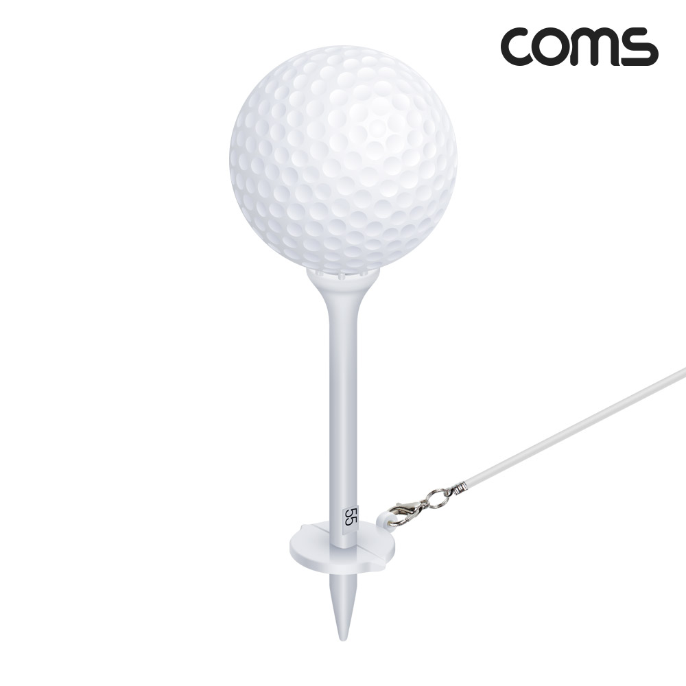 Coms 높이고정 골프티 12mm~55mm 6단계 티높이 선택
