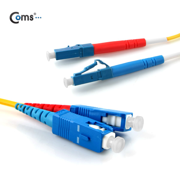 Coms 광패치코드 (S/M SC-LC DP), 50M