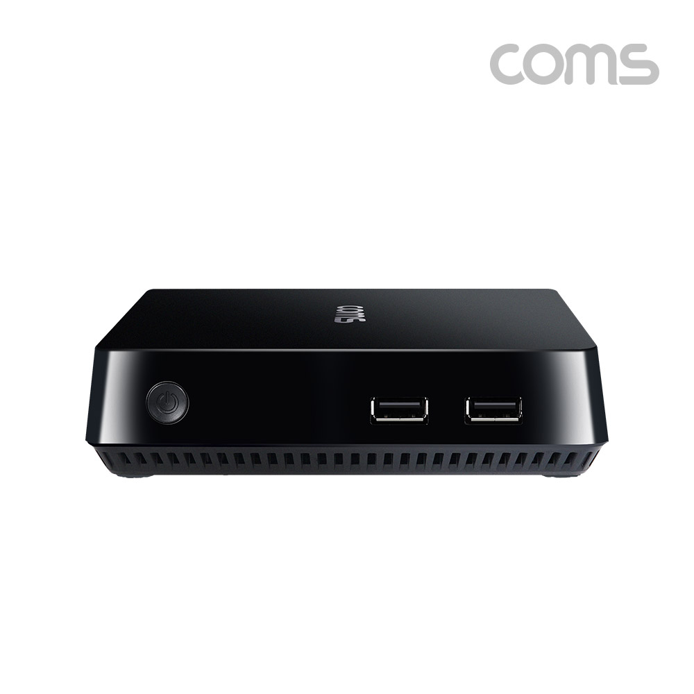 Coms 초소형 미니 PC, 소형 컴퓨터, 정품 윈도우 win 10 포함, 무소음, HDMI/VGA, 5G/2.4G WiFi, 무선 블루투스 4.0, 외부 SATA HDD 2TB 장착가능, USB 3.0, 유선 랜 RJ45,사무용, 가정용, PC가 반드시 필요한 업무공간용, 문서작업, 온라인 강의