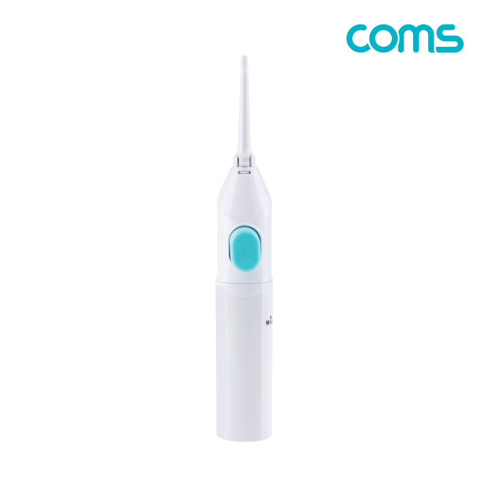 Coms 수동형 구강 세척기 50mL, 치간 치아 세정기, 휴대용 워터칫솔, 물 간편 소형 미니