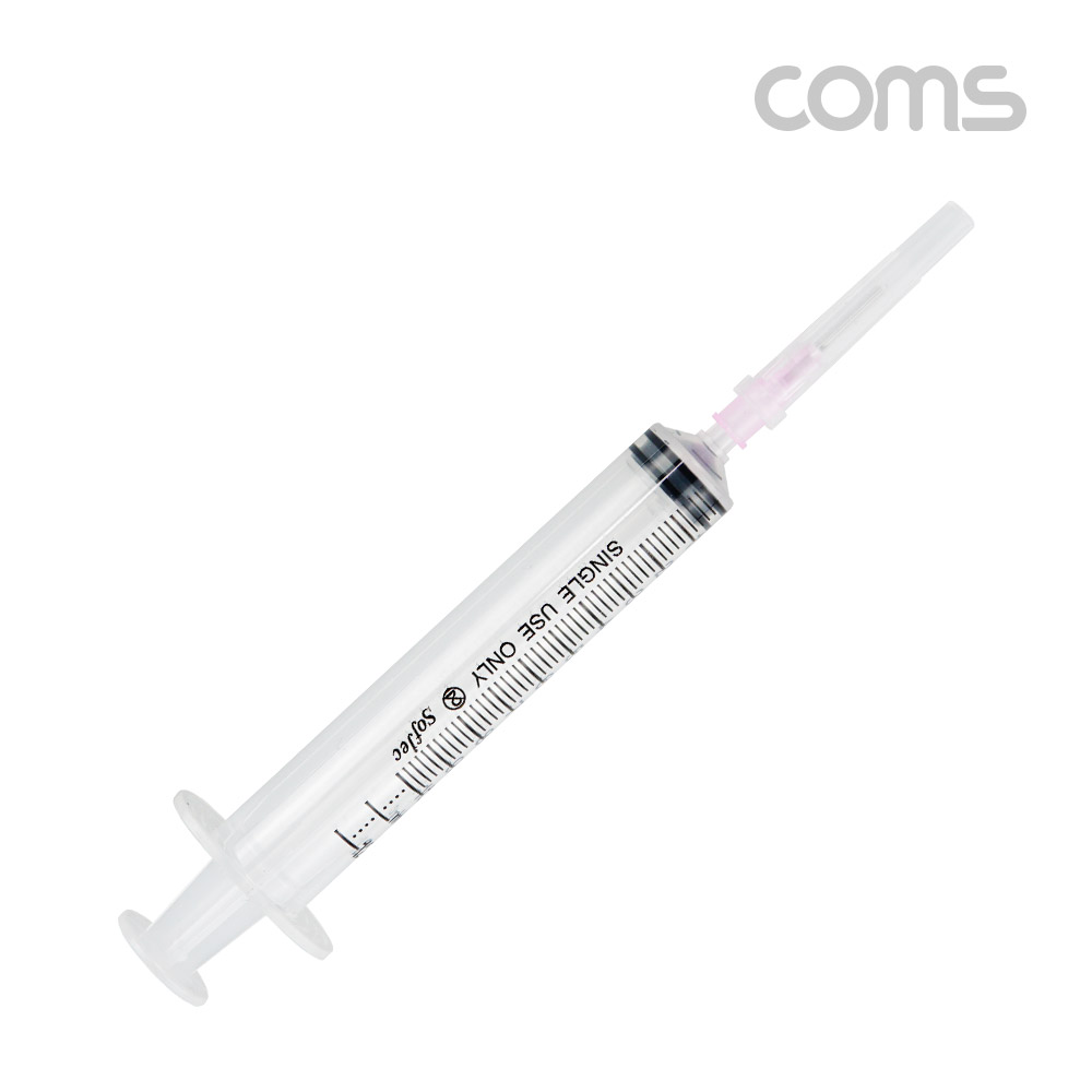 Coms 플라스틱 주사기 12ml, 다목적, 다용도