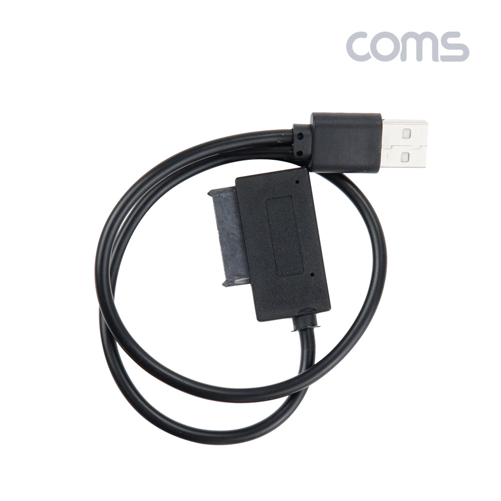 Coms USB 컨버터(USB 2.0 M to Micro SATA) 꺾임(꺽임)