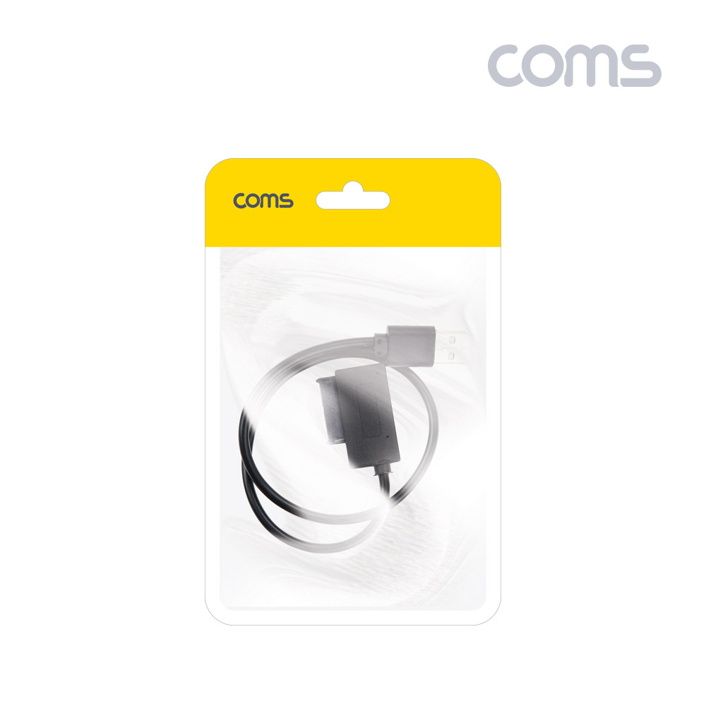 Coms USB 컨버터(USB 2.0 M to Micro SATA) 꺾임(꺽임)