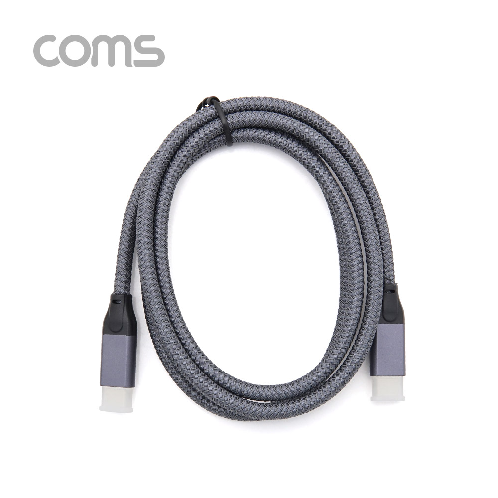 Coms USB 3.1(Type C) 케이블 (M/M) / 고속충전(3A) / 1M / Metal