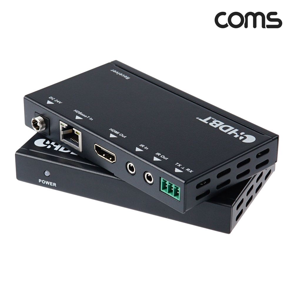 Coms HDMI 리피터 RJ45 최대 70M 거리연장기 송수신기 HD Base T UHD 4K 지원 POC