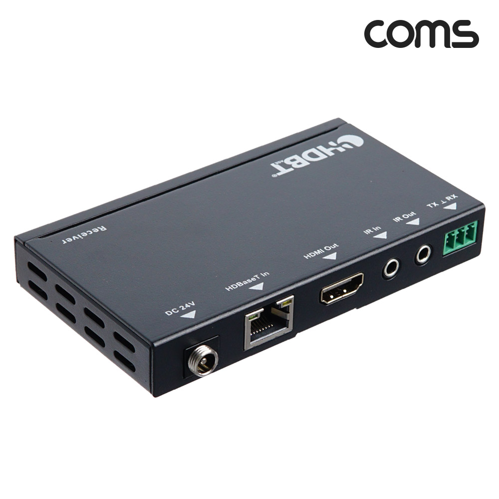 Coms HDMI 리피터 RJ45 최대 70M 거리연장기 송수신기 HD Base T UHD 4K 지원 POC