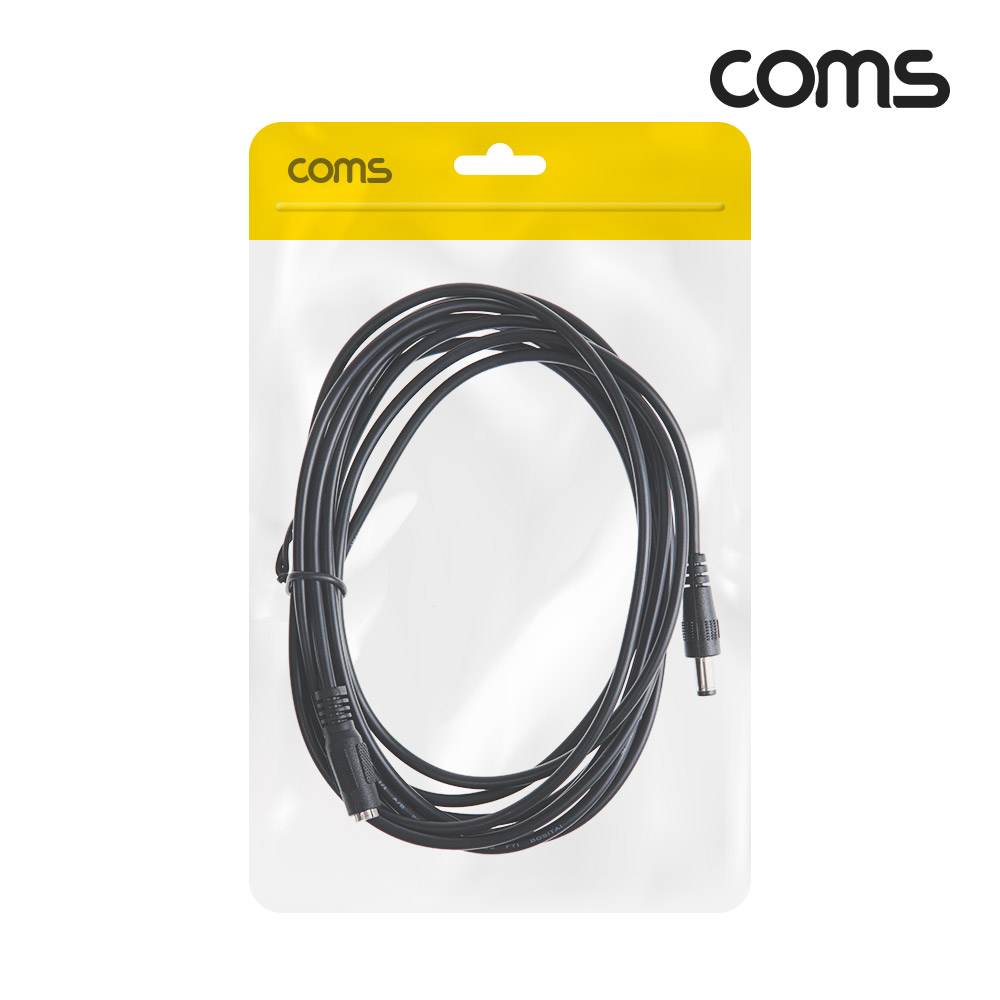 Coms DC 전원 연장 케이블 3M 외경5.5 내경2.5 2A MF