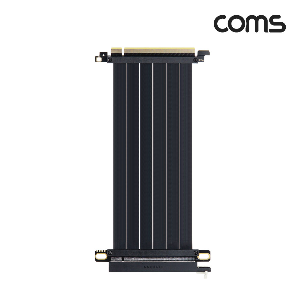 Coms Express PCI 연장 아답터(16x 16배속) PCI-E 3.0 연장 플랫형 23cm