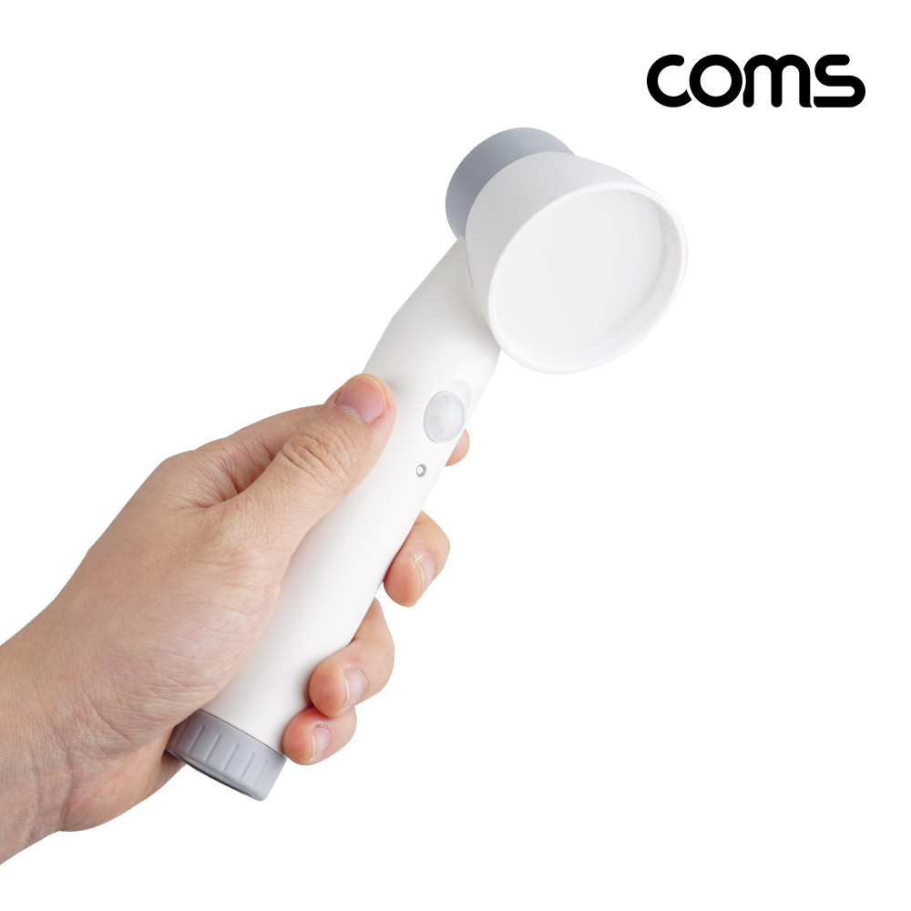 Coms 멀티 센서램프, 손전등, 동작감지 (센서등 무드등), Light 라이트 LED 랜턴(간접 조명 전등), 천장, 벽면 설치(실내 다용도 가정,사무용)