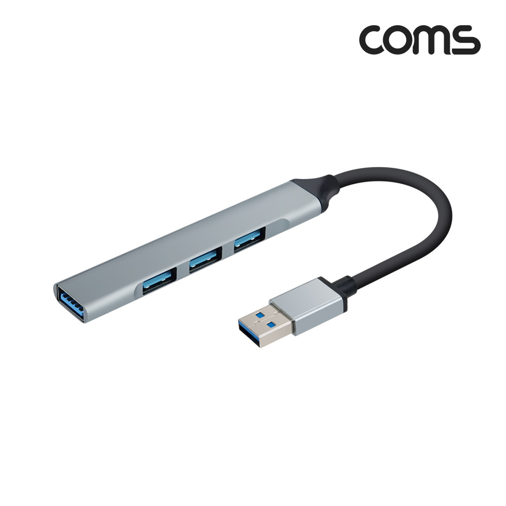 Coms USB 3.0 허브 / 4포트 4Port / USB 2.0 3Port + USB 3.0 1Port