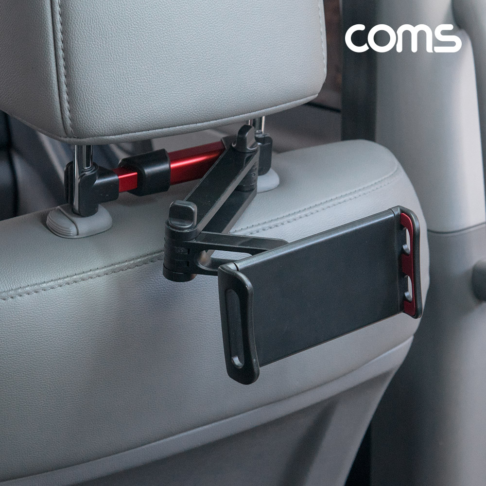 Coms 차량용 헤드레스트 거치대 / 태블릿, 스마트폰 거치